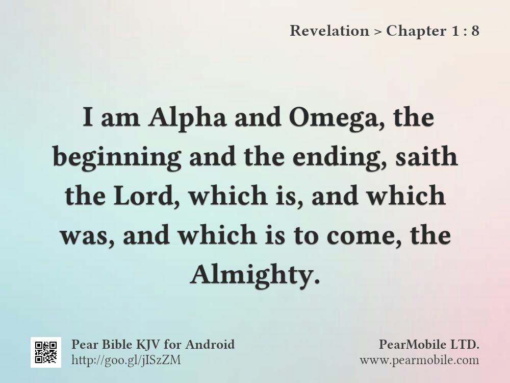Revelation, Chapter 1:8